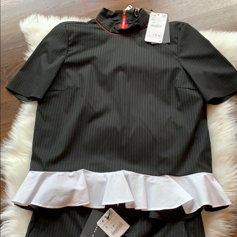 Pin stripe top
